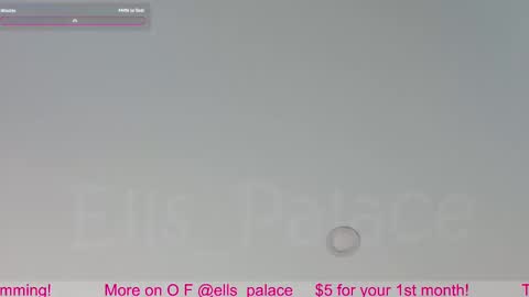 Snapshot of ells_palace chatting on 10.11.25 Ella Bella Bo Bella online show from 10.11.25