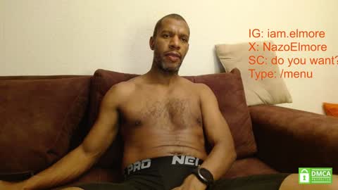 Snapshot of elmorenazogt chatting on 01.07.25 My name is Elmore. Please say hello I like to chat with you. If you have requests or dirty talk please use tip online show from 01.07.25