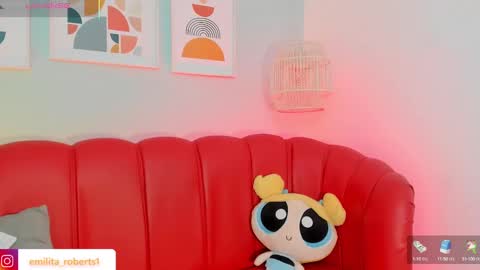 Snapshot of emily_roberts1 chatting on 09.14.25 Emily online show from 09.14.25