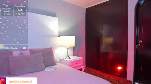 Snapshot of emily_roberts1 chatting on 11.08.25 Emily online show from 11.08.25