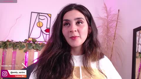 Snapshot of emily_sartre chatting on 01.18.25 Emilly online show from 01.18.25