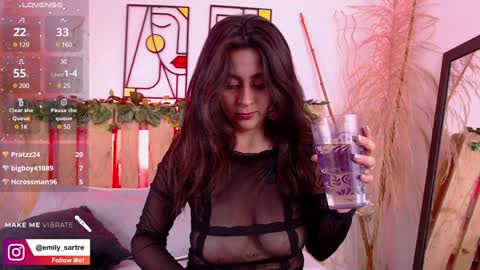 Snapshot of emily_sartre chatting on 02.01.25 Emilly online show from 02.01.25