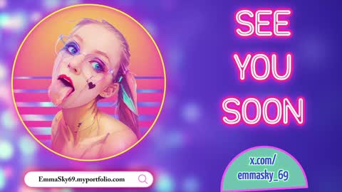 Snapshot of emmasky69 chatting on 03.07.25 Emma Sky online show from 03.07.25