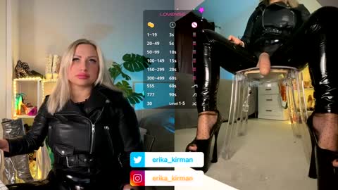 Snapshot of erika_kirman chatting on 01.25.25 Erika online show from 01.25.25