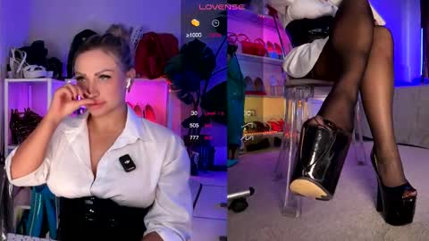 Snapshot of erika_kirman chatting on 10.08.25 Erika online show from 10.08.25