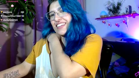 Snapshot of evethereal chatting on 01.25.25 Blue Eva. online show from 01.25.25