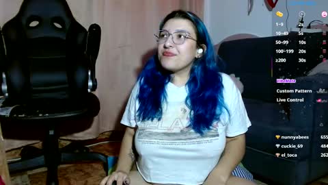 Snapshot of evethereal chatting on 02.23.25 Blue Eva. online show from 02.23.25