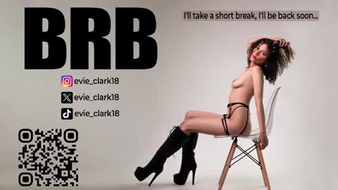 Snapshot of evie_clark_ chatting on 02.24.25 My name is Evie nice to meet you really get to know me better private is open online show from 02.24.25