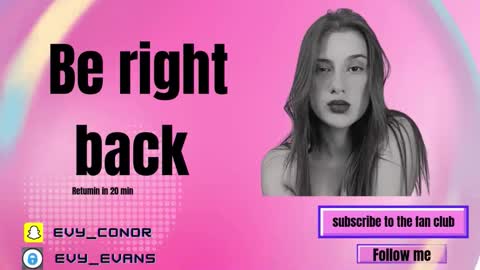 Snapshot of evy_conor chatting on 10.02.25 Evy conor online show from 10.02.25