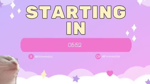 Snapshot of fantasyella chatting on 02.24.26 Ella online show from 02.24.26