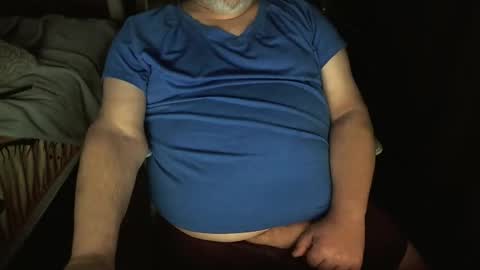 Snapshot of fatdaddycam chatting on 11.28.25 Fat Daddy online show from 11.28.25