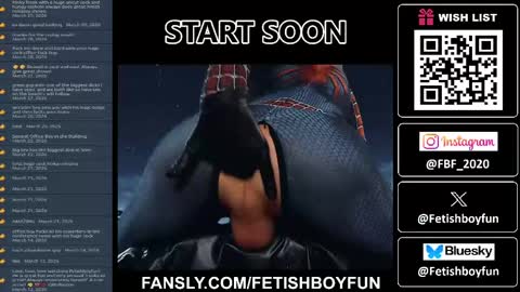 FetishBoyFun online show from 03.31.26