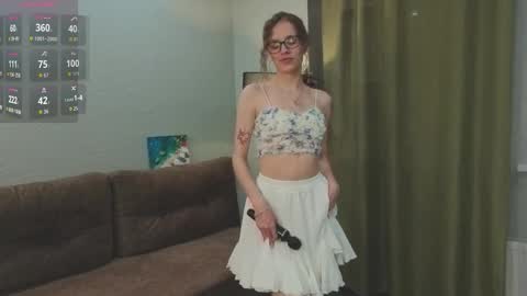 Snapshot of florafitch chatting on 10.12.25 Anna online show from 10.12.25