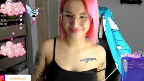 Snapshot of folinskaayaa chatting on 01.17.25 folinskaayaa online show from 01.17.25
