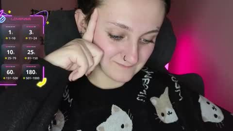 Snapshot of frosty_blueberries4 chatting on 10.28.25 ANA online show from 10.28.25