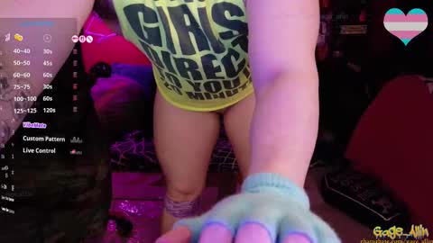 Gage Allin AKA Alpha Pussy online show from 03.21.26