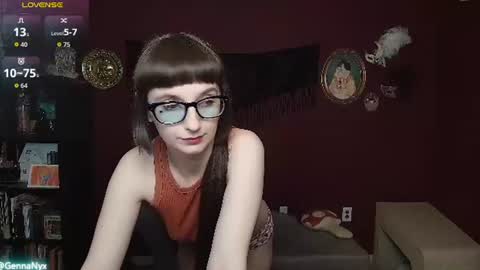 Snapshot of gennanyx chatting on 07.08.26 Genna Nyx online show from 07.08.26