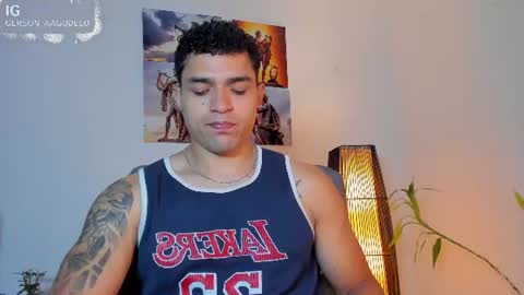Snapshot of gersonzt chatting on 07.16.26 Im Gersonzt online show from 07.16.26