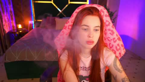 Snapshot of gfoxie chatting on 01.27.25 Ur Foxie online show from 01.27.25