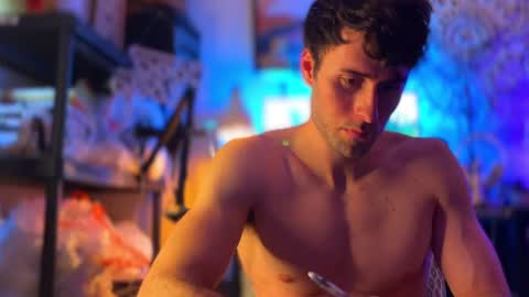 Snapshot of ghostdaddy9 chatting on 10.03.25 big boy ghost face online show from 10.03.25