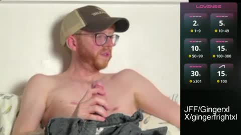 Snapshot of gingerxl chatting on 07.28.26 Ginger online show from 07.28.26