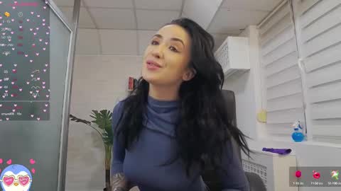 Snapshot of glamkate chatting on 02.13.25 online show from 02.13.25