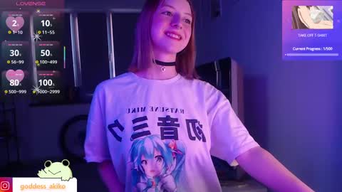 Akiko online show from 02.17.25