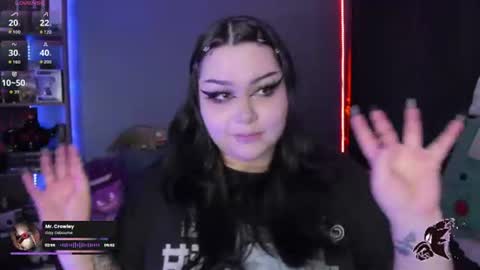 Snapshot of goth_stein chatting on 06.23.26 Engel Please help me to reach 50 thumbs up online show from 06.23.26