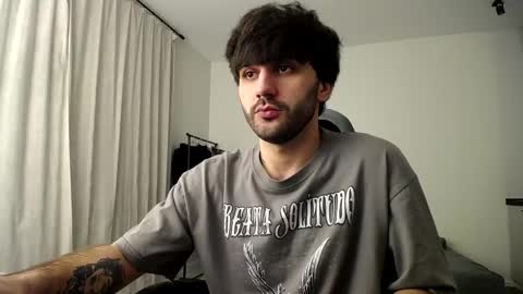 Snapshot of hairycuss chatting on 02.10.25 Adam online show from 02.10.25