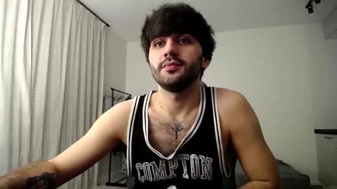 Snapshot of hairycuss chatting on 02.14.25 Adam online show from 02.14.25