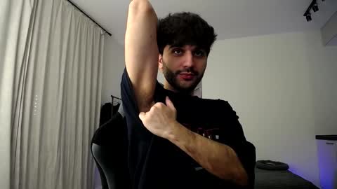 Snapshot of hairycuss chatting on 03.06.25 Adam online show from 03.06.25