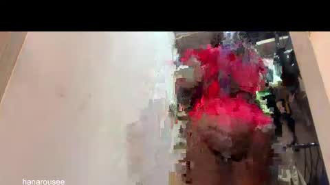 Snapshot of hanarosio1994 chatting on 12.03.25 Hana online show from 12.03.25