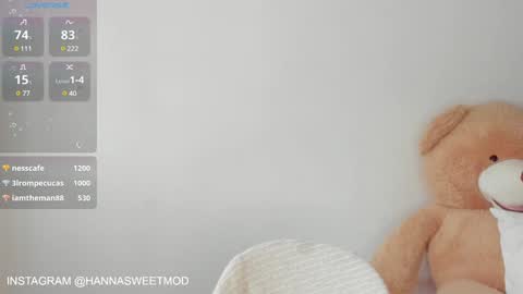 Snapshot of hanna_1sweet chatting on 12.29.24 hanna online show from 12.29.24