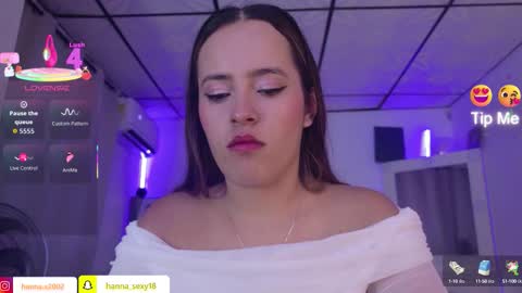 Snapshot of hanna_sex07 chatting on 09.29.25 hanna online show from 09.29.25