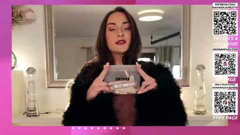 Snapshot of hannahjames710 chatting on 06.13.26 Hannah James online show from 06.13.26