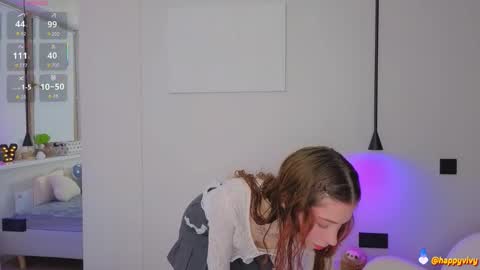 Snapshot of happyvivy chatting on 10.03.25 Vivy online show from 10.03.25