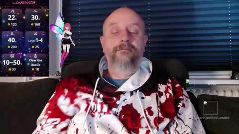 Snapshot of hardmrlazy chatting on 11.09.25 MrLazy online show from 11.09.25