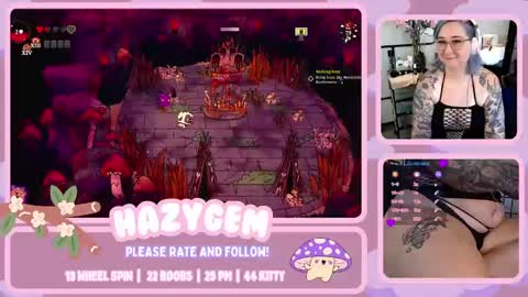 Snapshot of hazygem chatting on 09.17.25 Gemma online show from 09.17.25