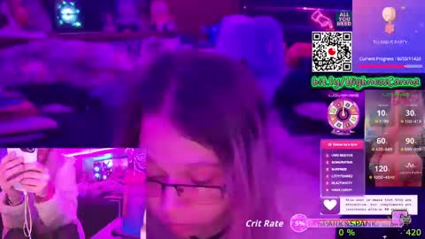 Snapshot of highnesscanna chatting on 11.07.25 HiGHNESS CANNA online show from 11.07.25