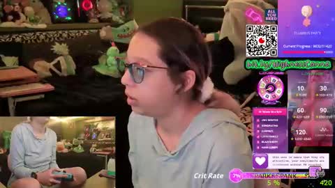 Snapshot of highnesscanna chatting on 11.26.25 HiGHNESS CANNA online show from 11.26.25