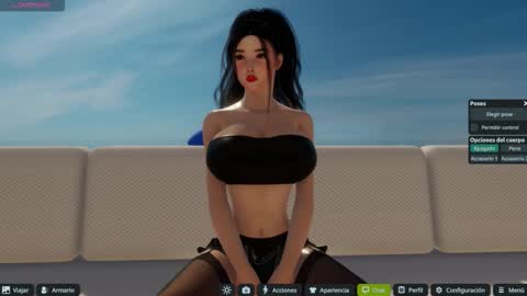 Snapshot of hinata__sweet chatting on 11.08.25 Hanna online show from 11.08.25