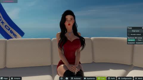 Snapshot of hinata__sweet chatting on 11.25.25 Hanna online show from 11.25.25