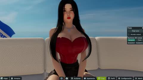 Snapshot of hinata__sweet chatting on 12.18.25 Hanna online show from 12.18.25