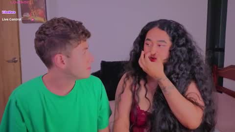 Snapshot of hipatiaandhephaestus chatting on 11.19.25 Next stream saturday night online show from 11.19.25