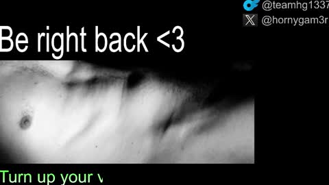 Snapshot of hornygam3r chatting on 02.24.25 Hornygam3r online show from 02.24.25