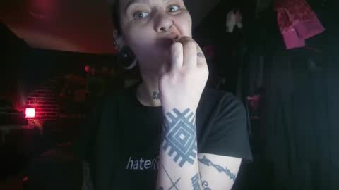 Snapshot of horror_circus chatting on 02.24.25 Messalina Horror online show from 02.24.25