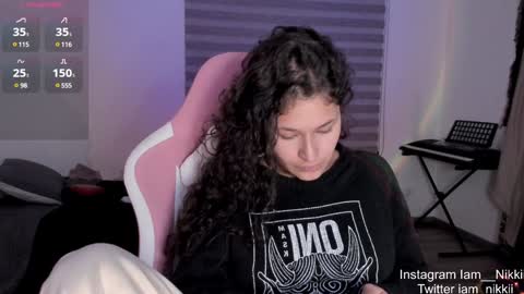 Snapshot of iam_nikki chatting on 12.03.24 On instagram Imm NikkiHelp me reach 100 likes online show from 12.03.24