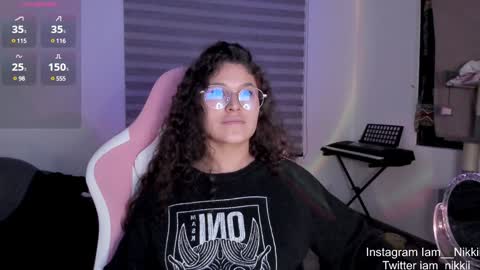 Snapshot of iam_nikki chatting on 12.03.24 On instagram Imm NikkiHelp me reach 100 likes online show from 12.03.24