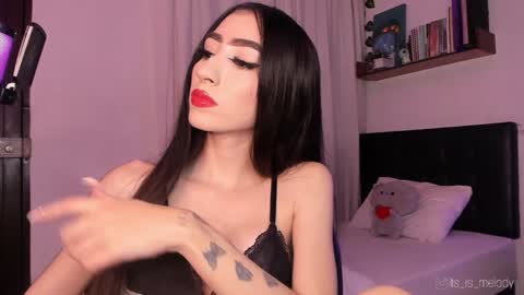 Snapshot of iammelody_ chatting on 01.22.25 Mel  online show from 01.22.25