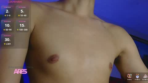 Snapshot of innocentsweetboy chatting on 03.08.25 Aaron online show from 03.08.25